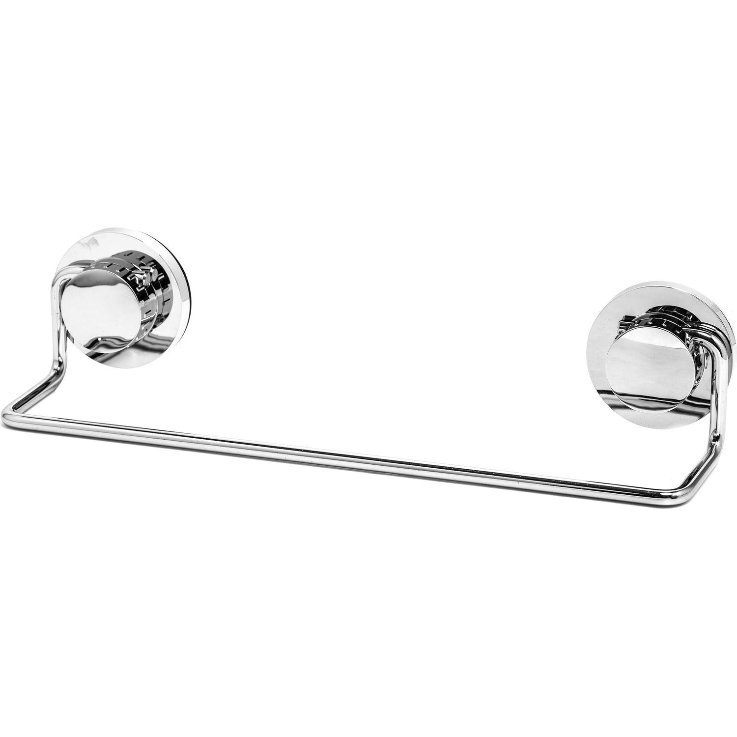 METAFORM - Barra Portasciugamani in Acciaio cromato 35 cm Linea New Chrome 2.0